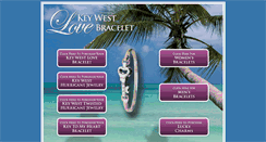 Desktop Screenshot of keywestlovebracelet.com